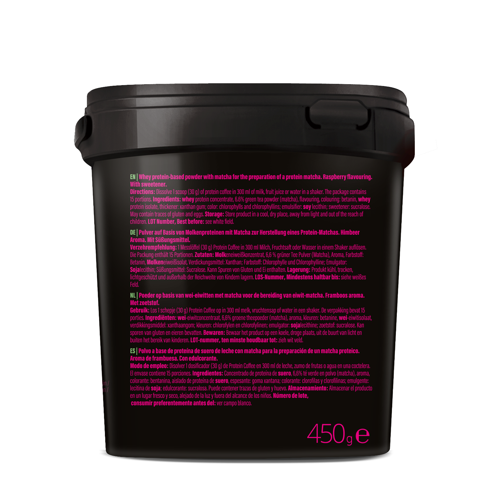 Protein Matcha - 450g - Raspberry