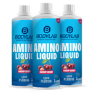 3 x Amino Liquid Cherry Berry (1000ml)