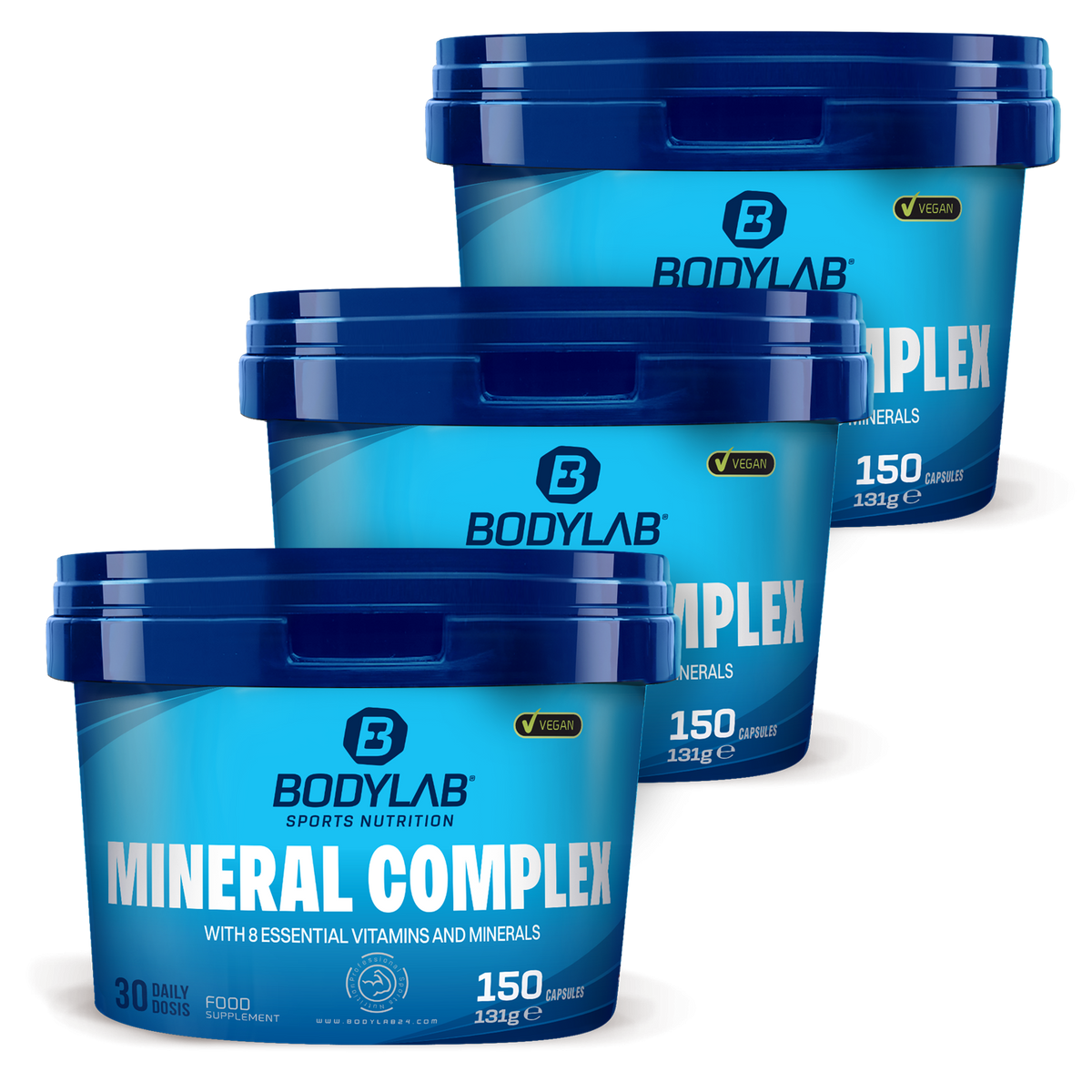 3 x Mineral Complex (150 Kapseln)