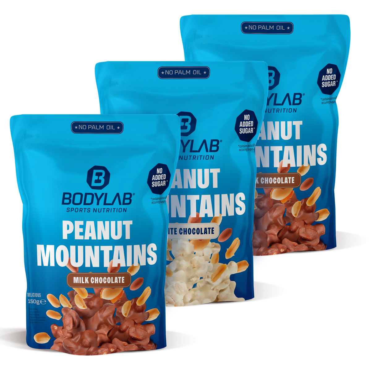 3 x Peanut Rockies (je 150g)