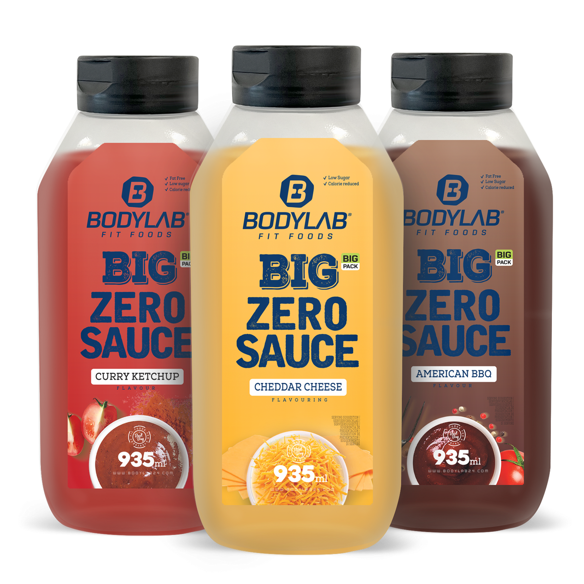 3 x Big ZERO Sauce (je 935ml)