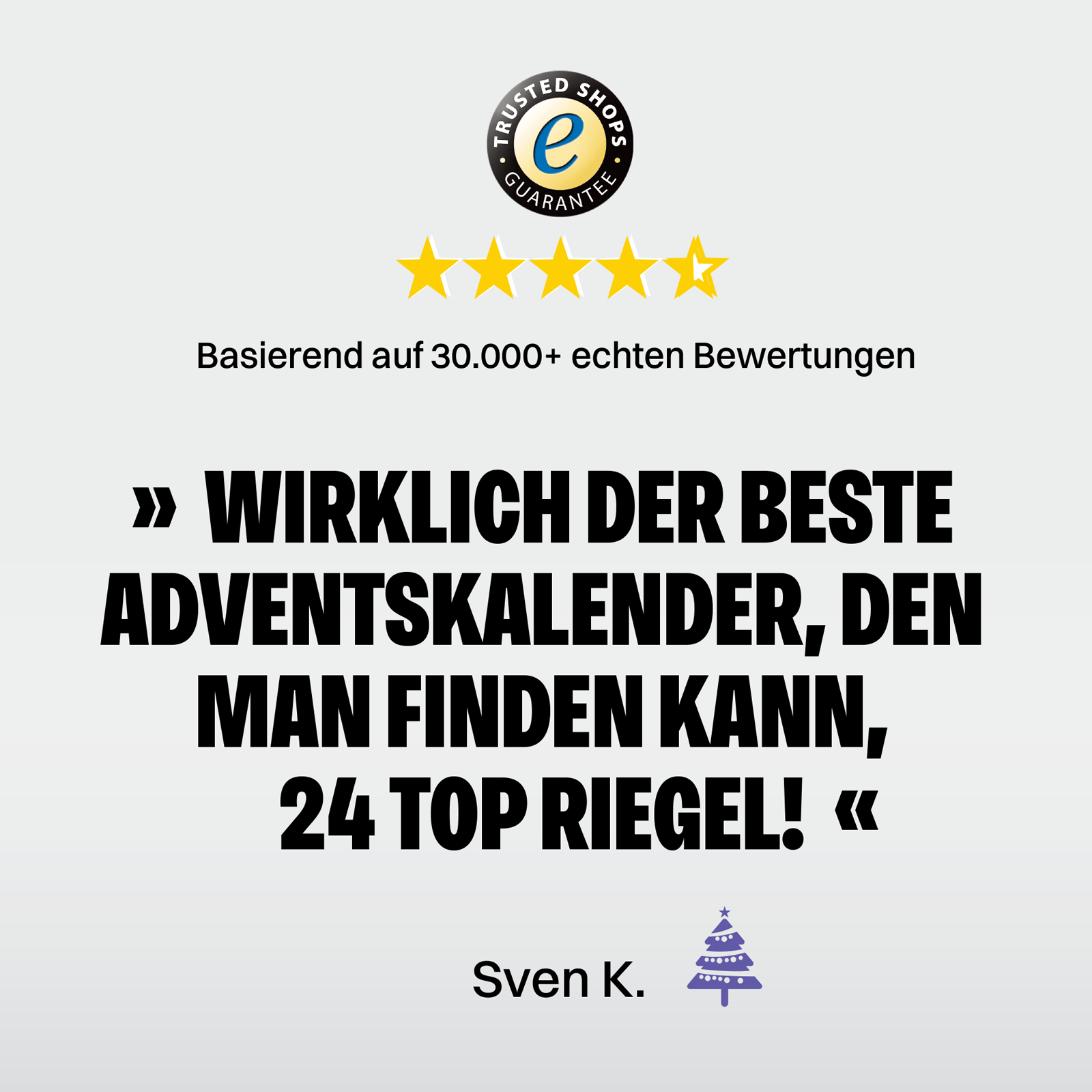 BODYLAB Riegel Adventskalender