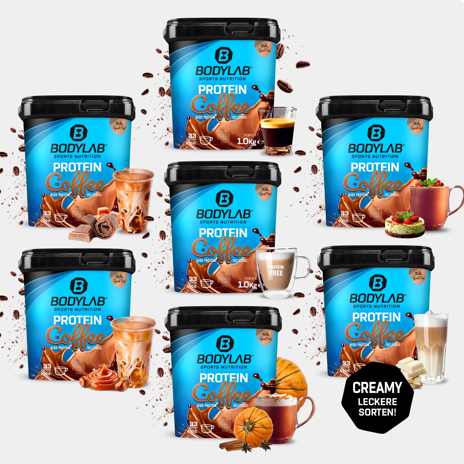 2 x Protein Coffee (1000g)