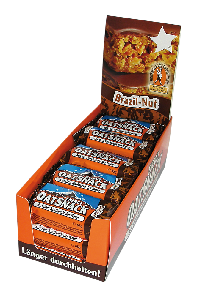 Energy OatSnack (15x65/70g) Brazil Nut