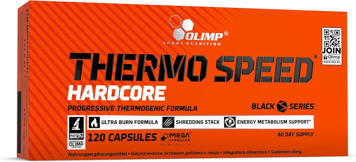 Thermo Speed Hardcore Mega Caps (120 Kapseln) - Default Title