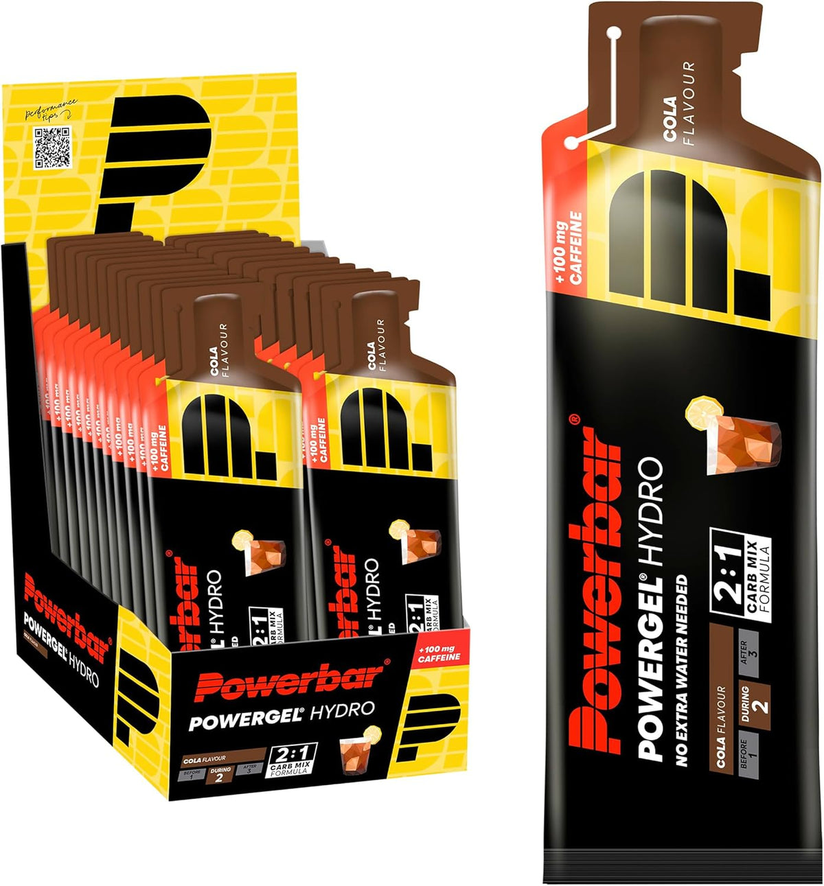 PowerGel Hydro (24x67g) - Cola mit Koffein