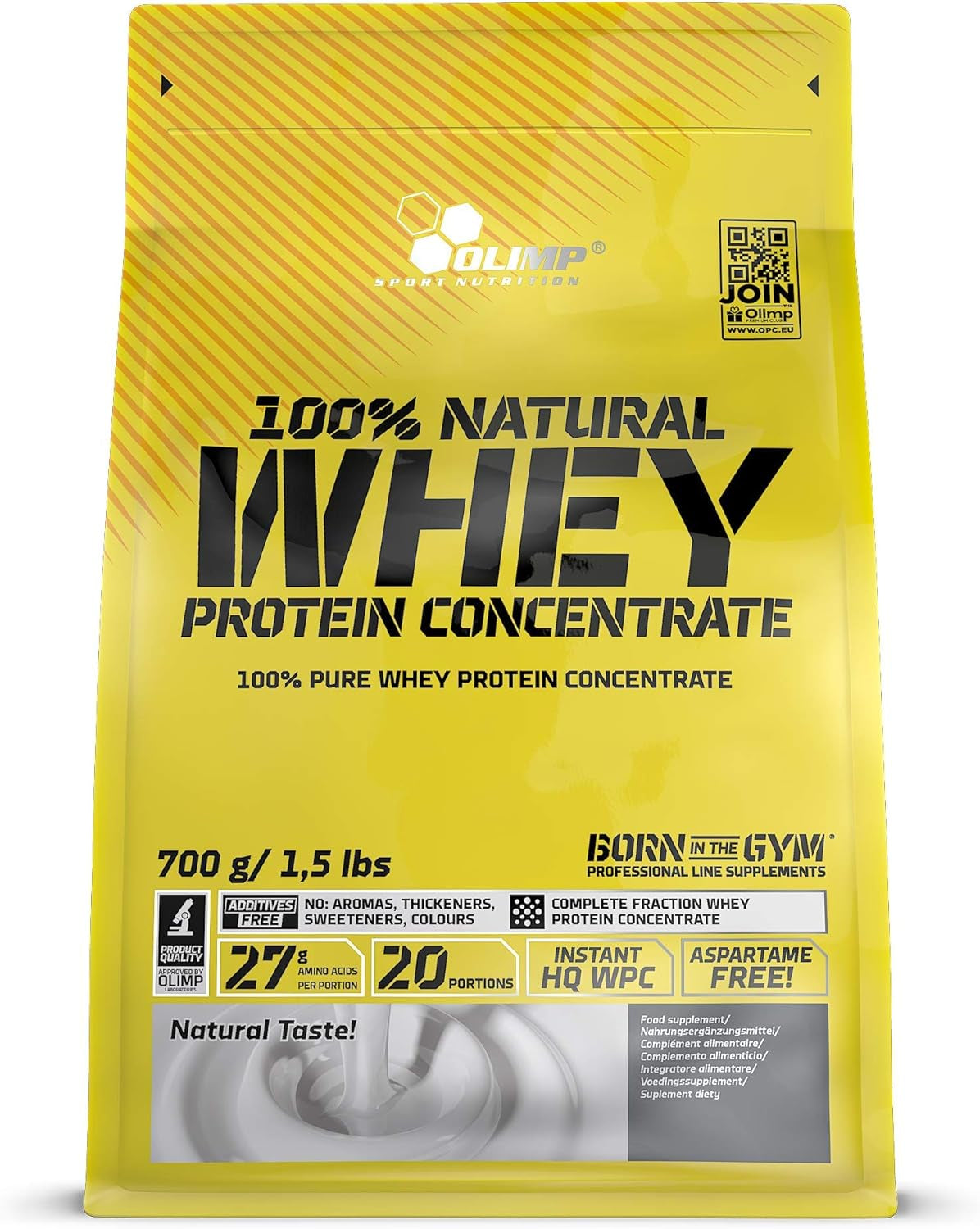 100% Whey Protein Concentrate (700g) - Default Title