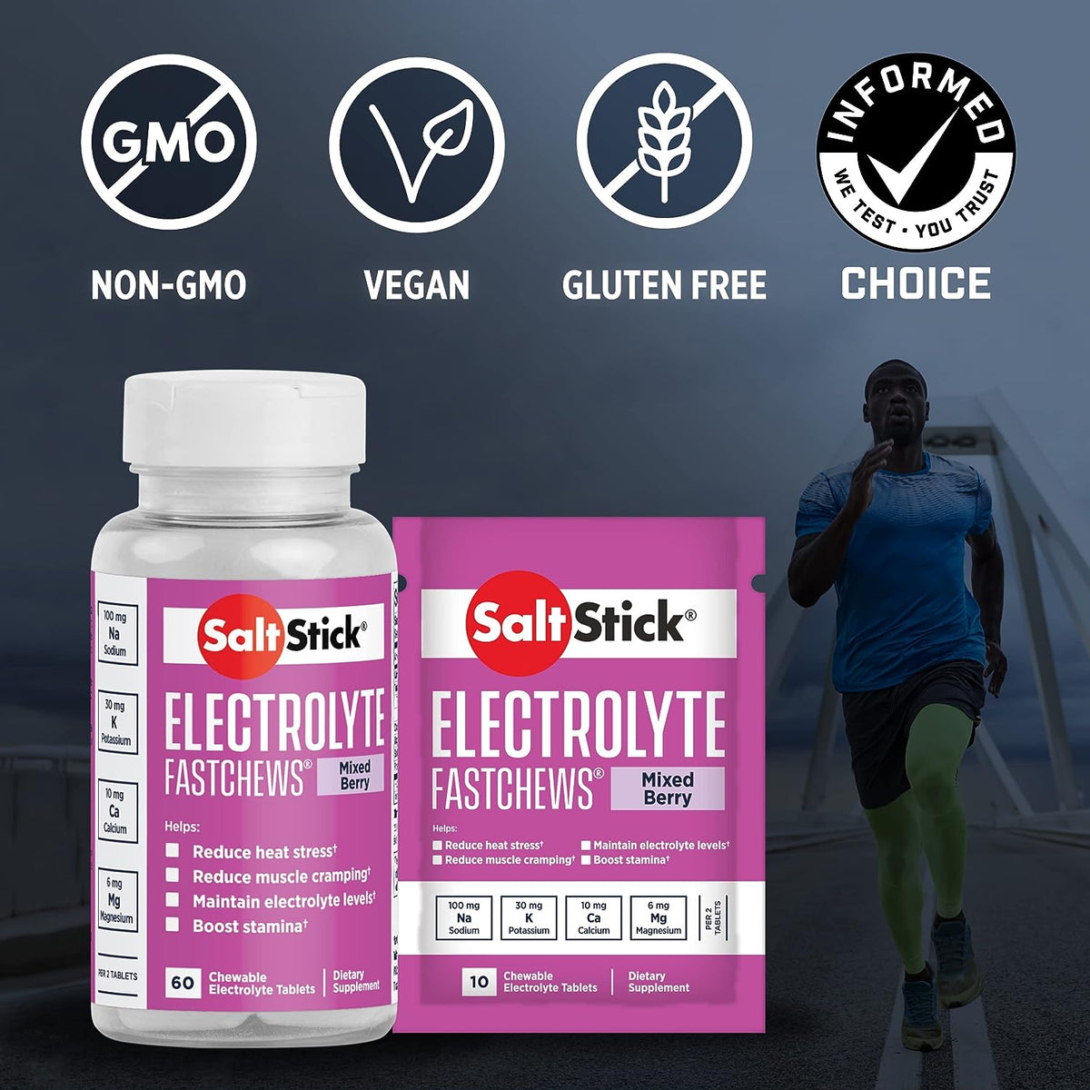 FastChews (60 Kautabletten) Mixed Berry