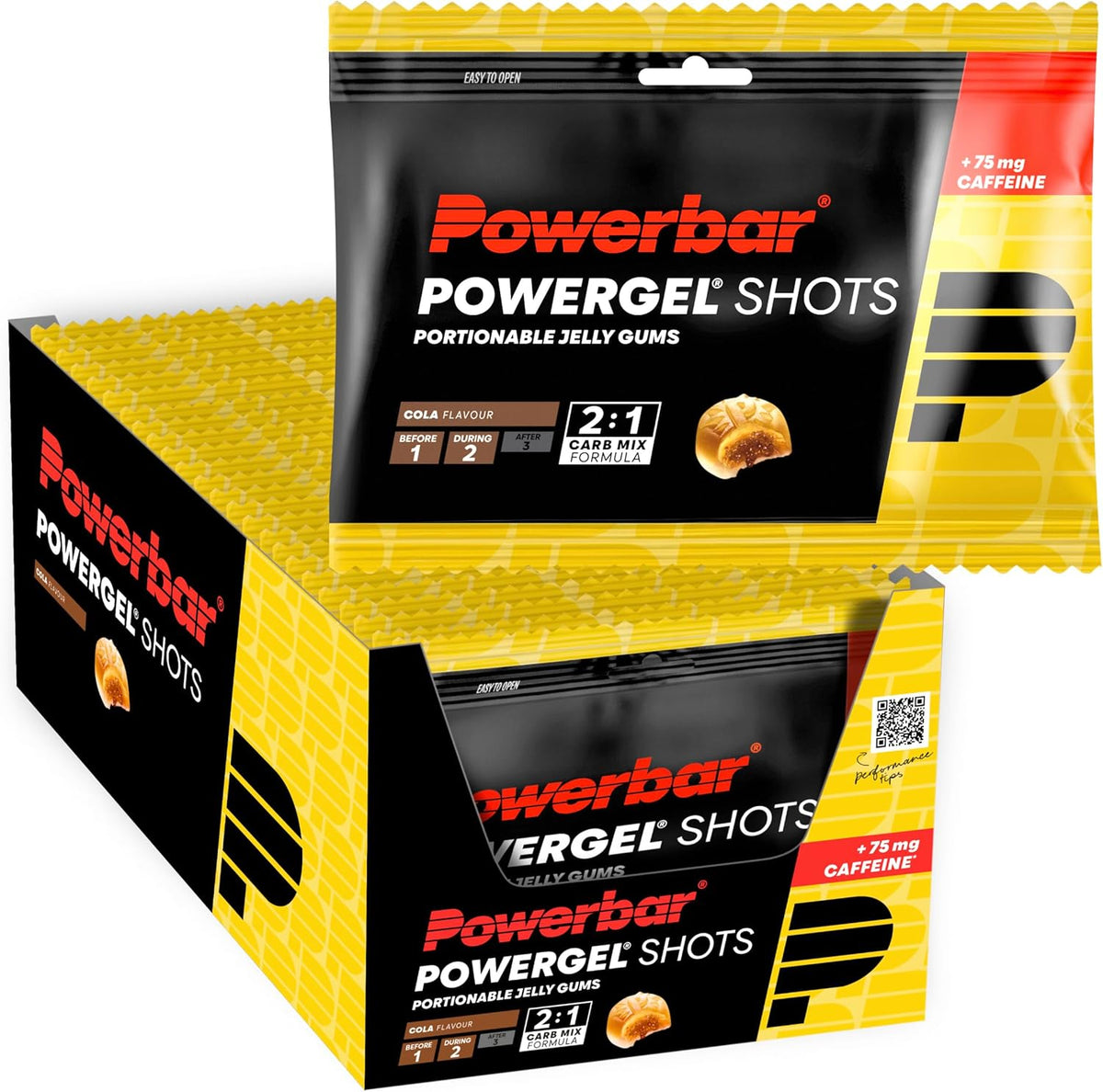 Powergel Shots (24x60g) Cola mit Koffein
