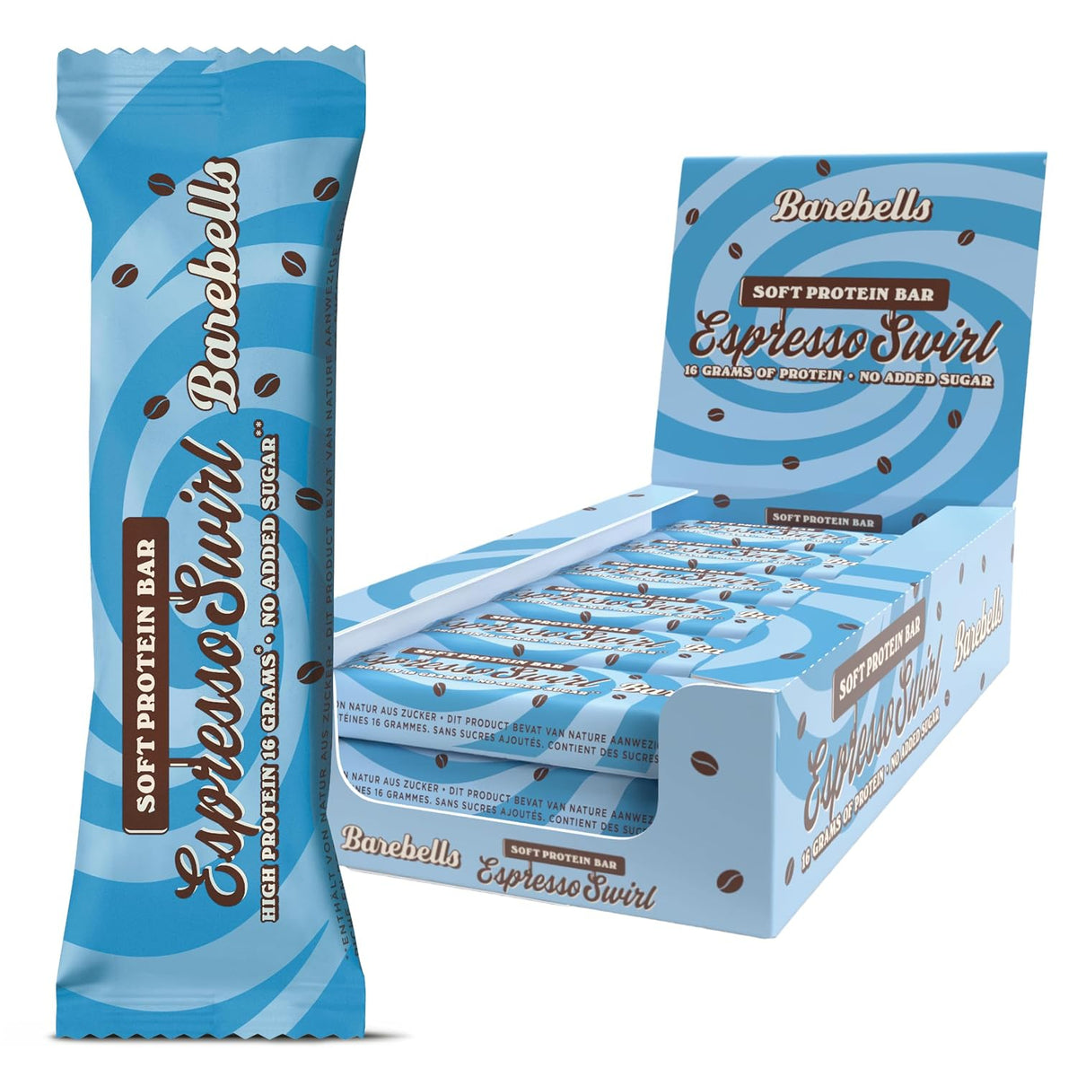 Soft Protein Bar (12x55g) Espresso Swirl