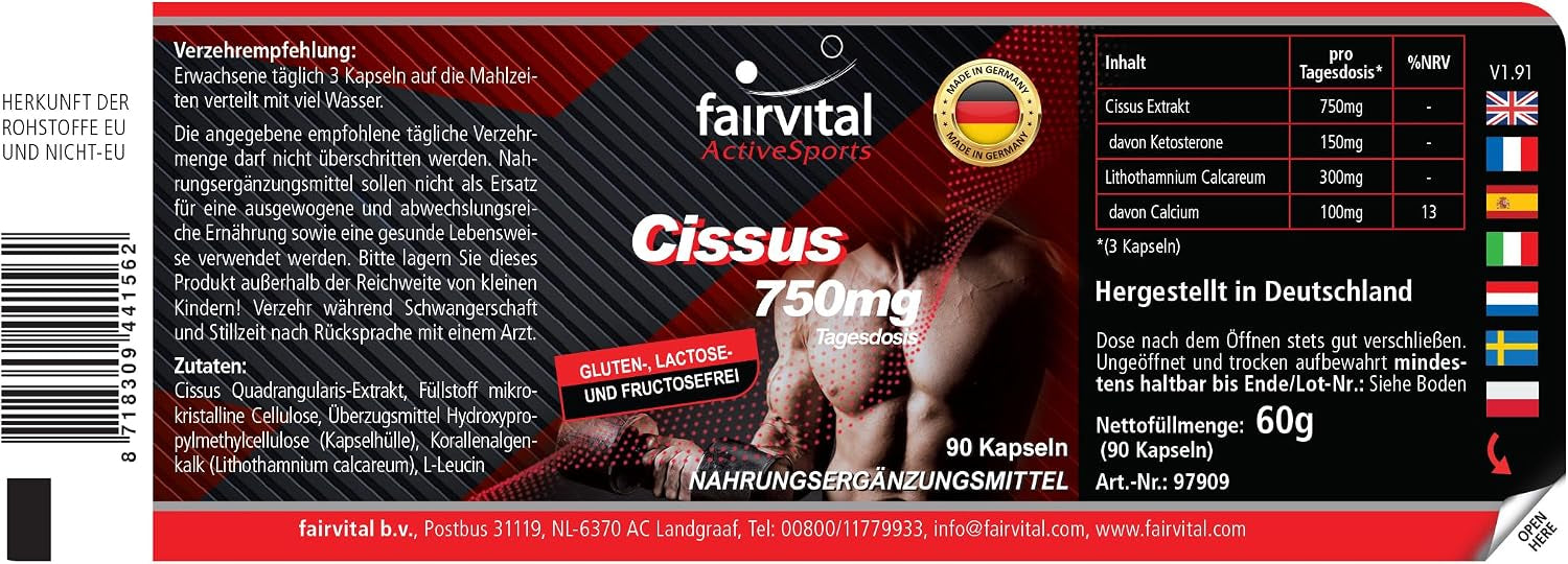 Cissus (90 Kapseln)