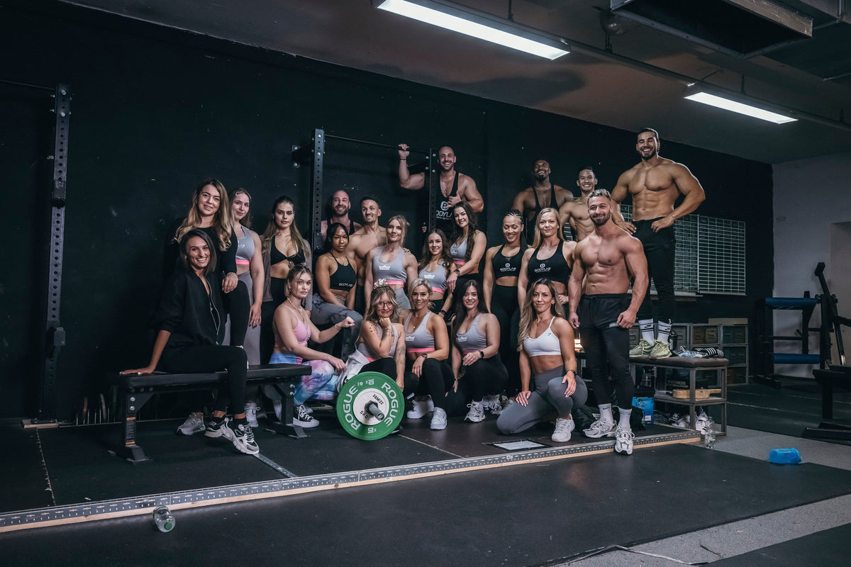 BODYLAB Community-Shooting im Gym mit Athletinnen und Athleten