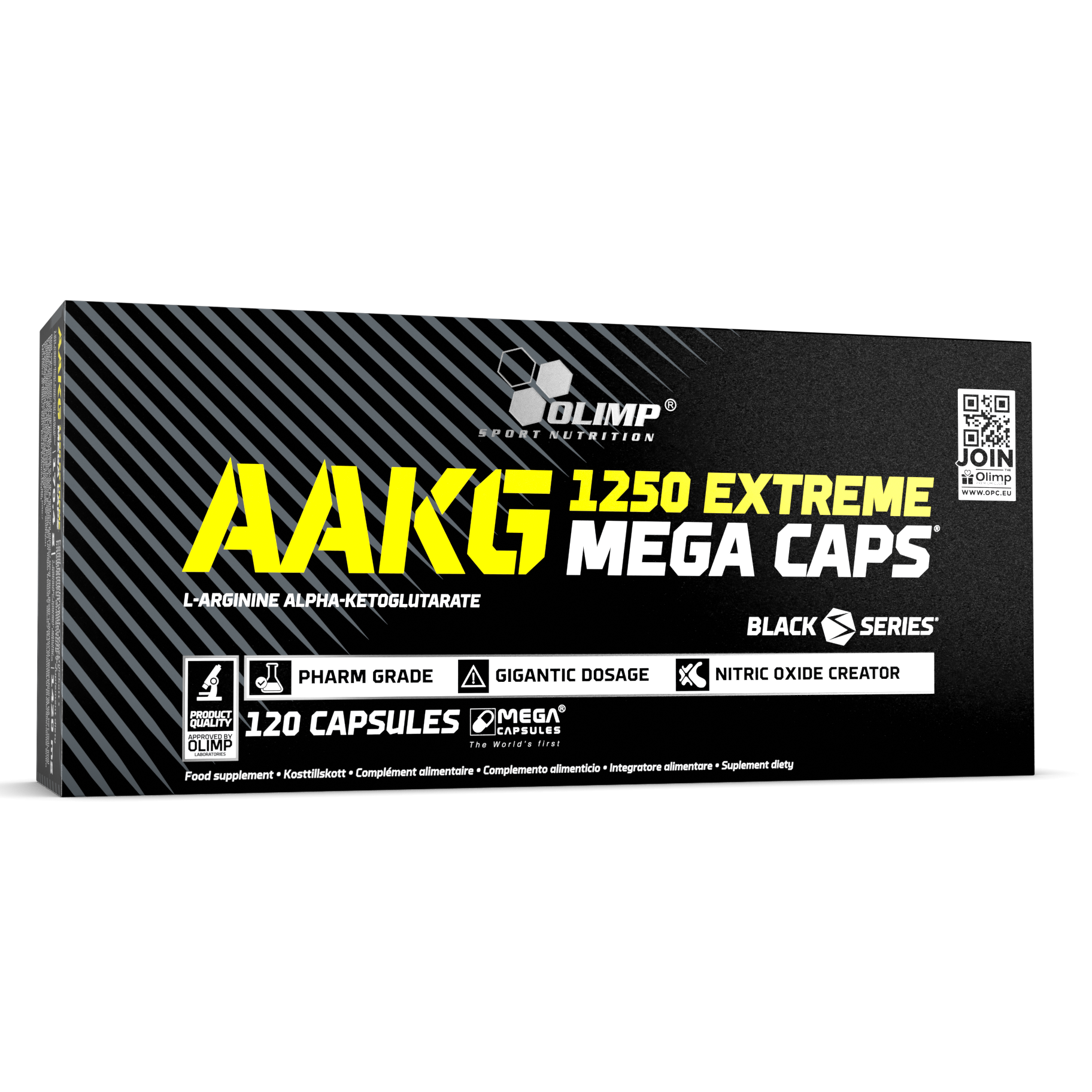 AAKG 1250 Extreme Mega Caps (120 Kapseln)