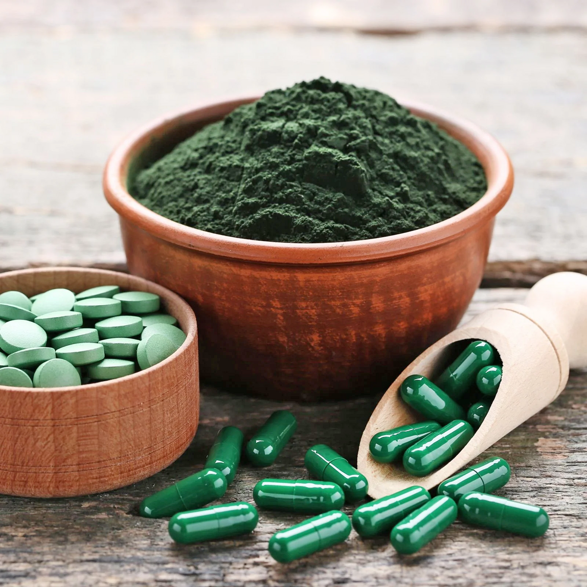Spirulina Algen Tabletten Bio (400 Tabletten)