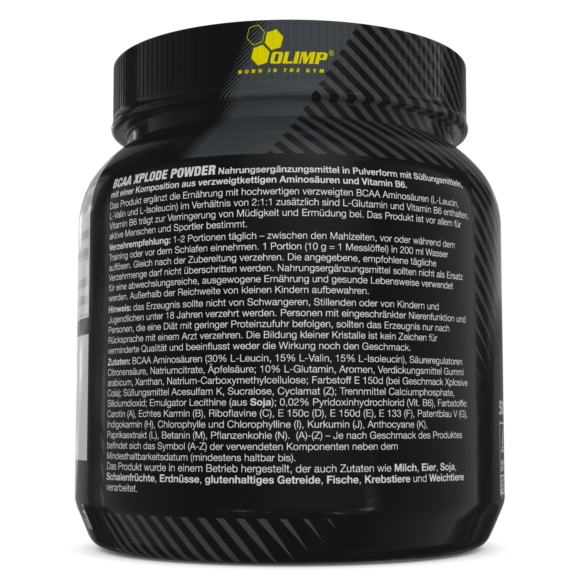 BCAA Xplode Powder (500g) Fruit Punch
