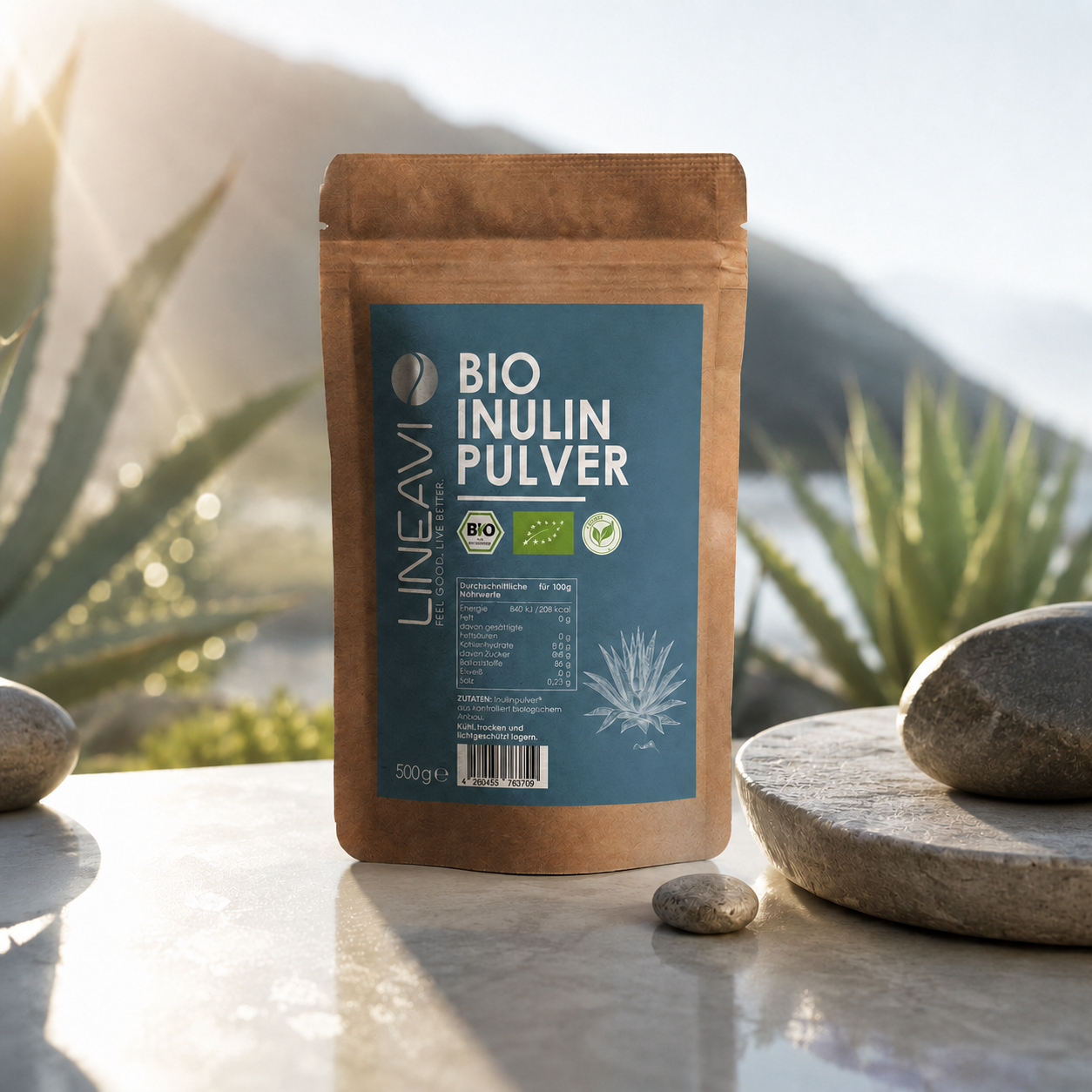 Bio Inulinpulver Agave (500g)