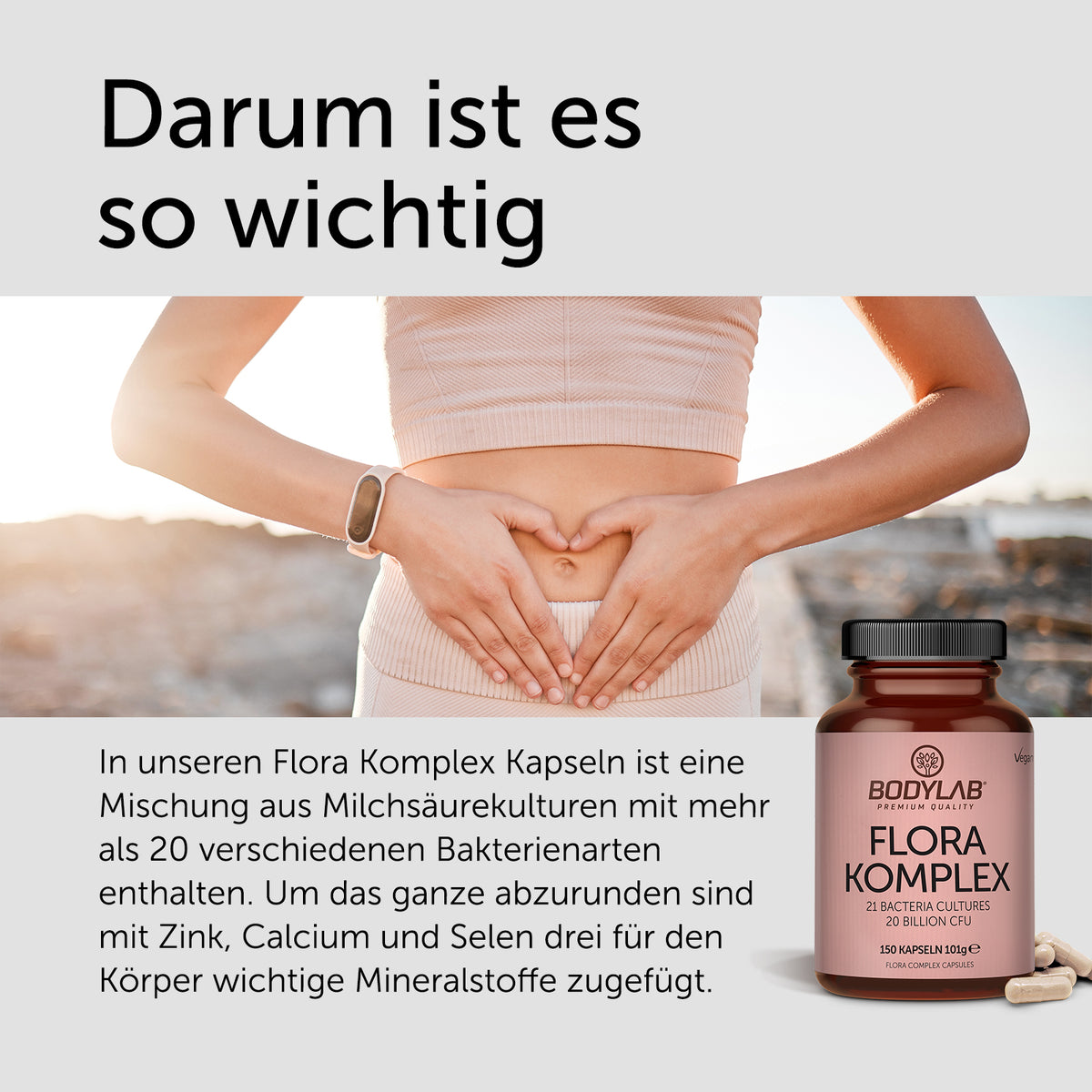 3 x Flora Complex / Komplex (3 x 150 Kapseln)