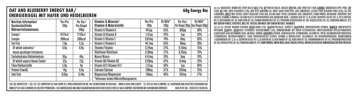 6 x Bar Mixed (6x68g)
