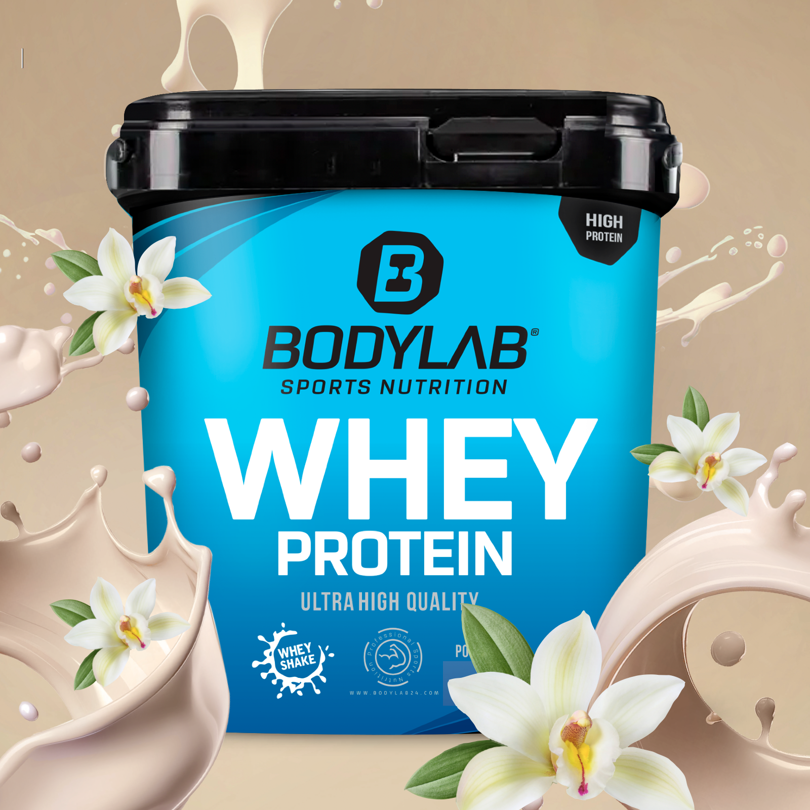 Whey Protein (2000g) Bourbon Vanilla