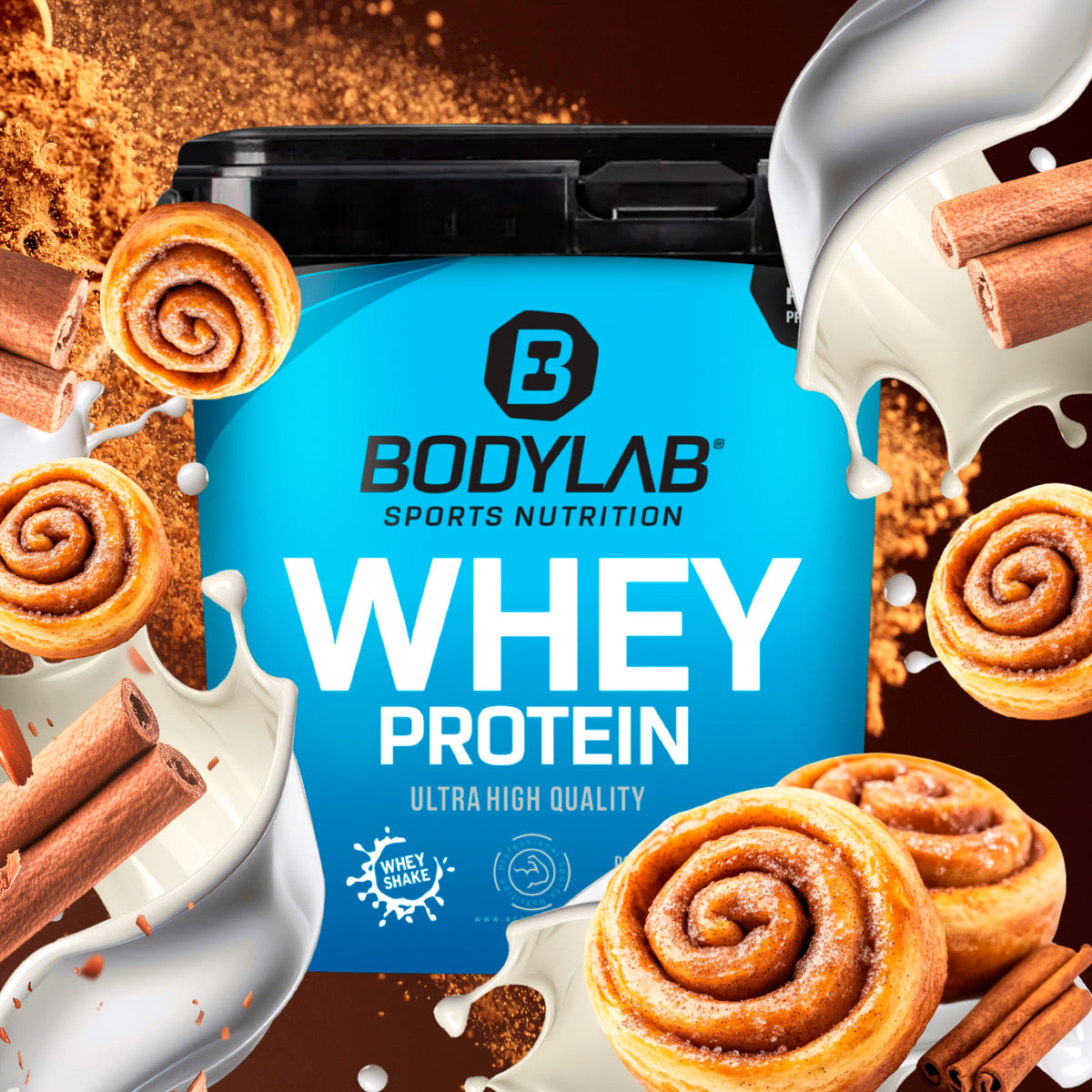 Whey Protein (1000g) Cinnamon Roll