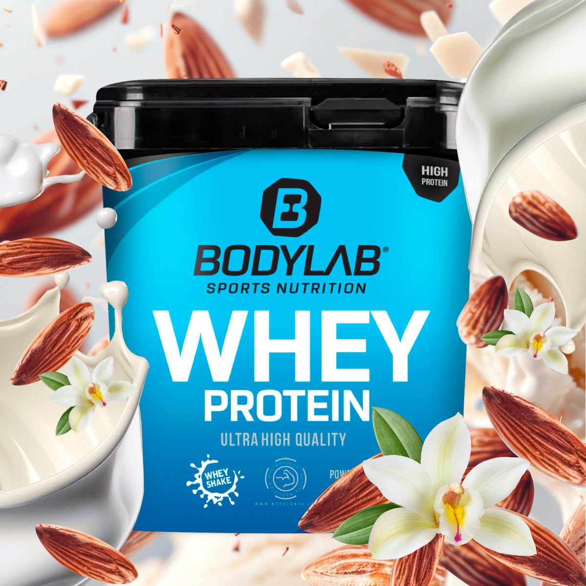 Whey Protein (1000g) Vanilla Almond