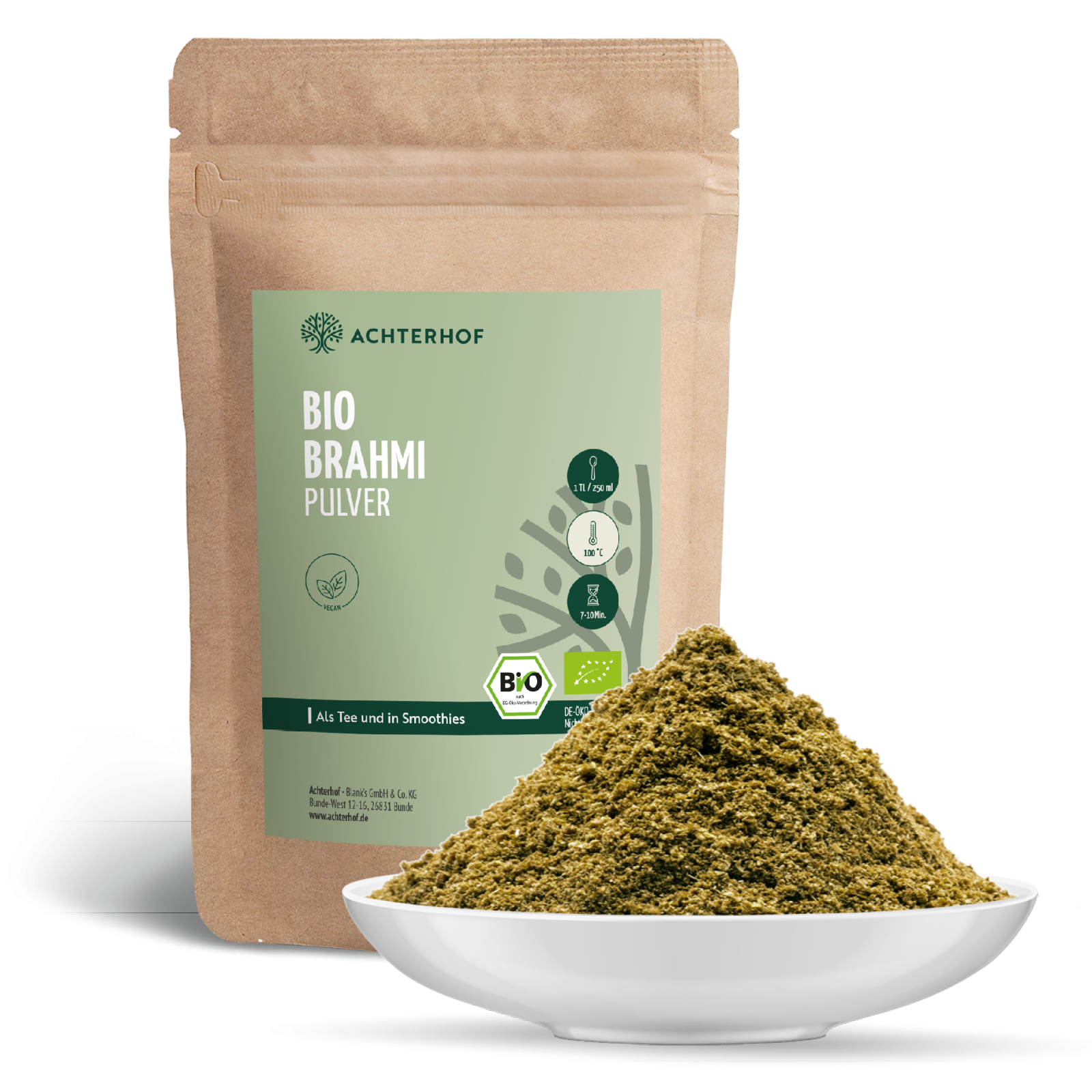 Brahmi Pulver Bio (500g)