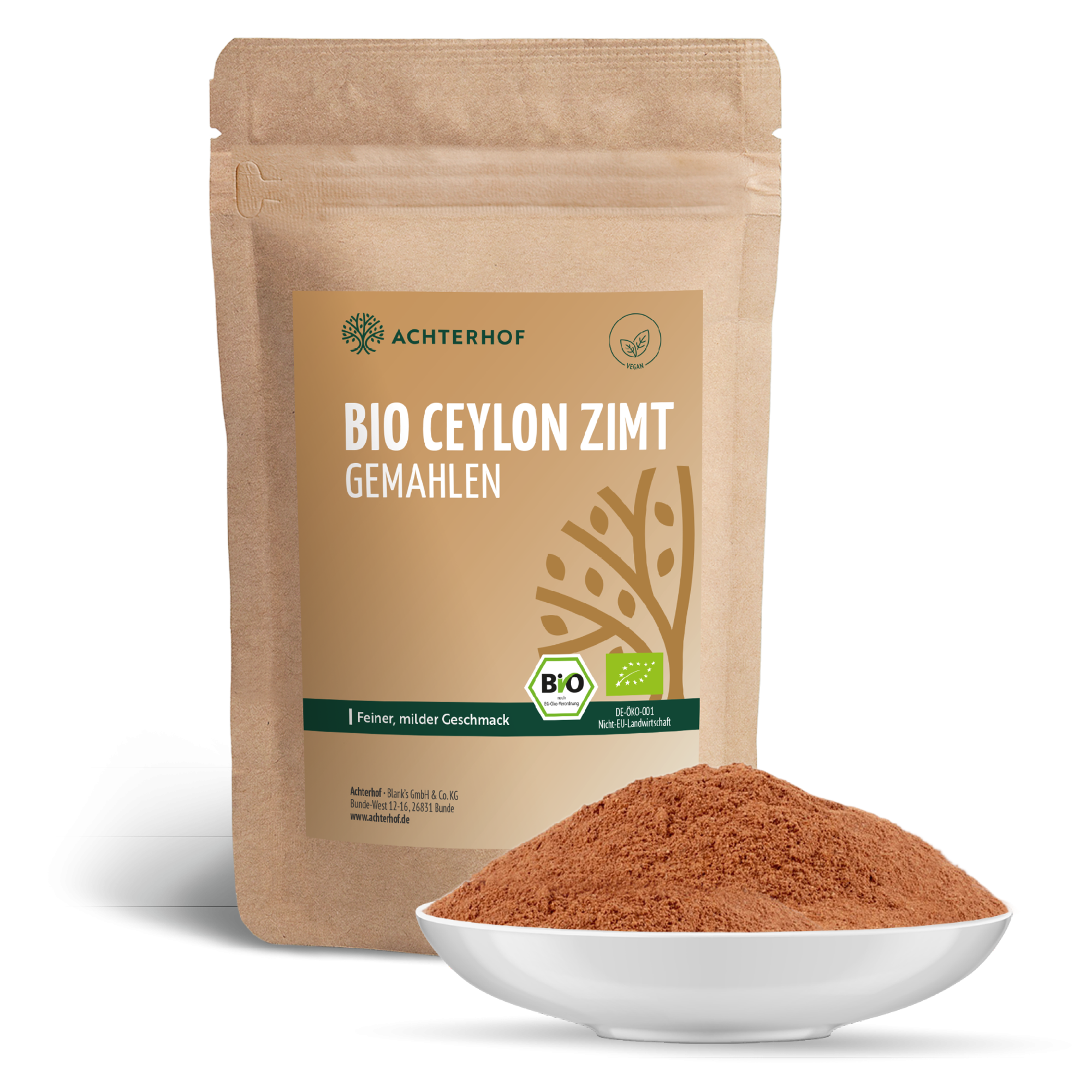Bio Ceylon Zimt gemahlen (100g)