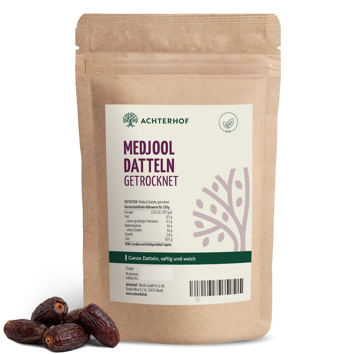 Medjool Datteln getrocknet (500g)