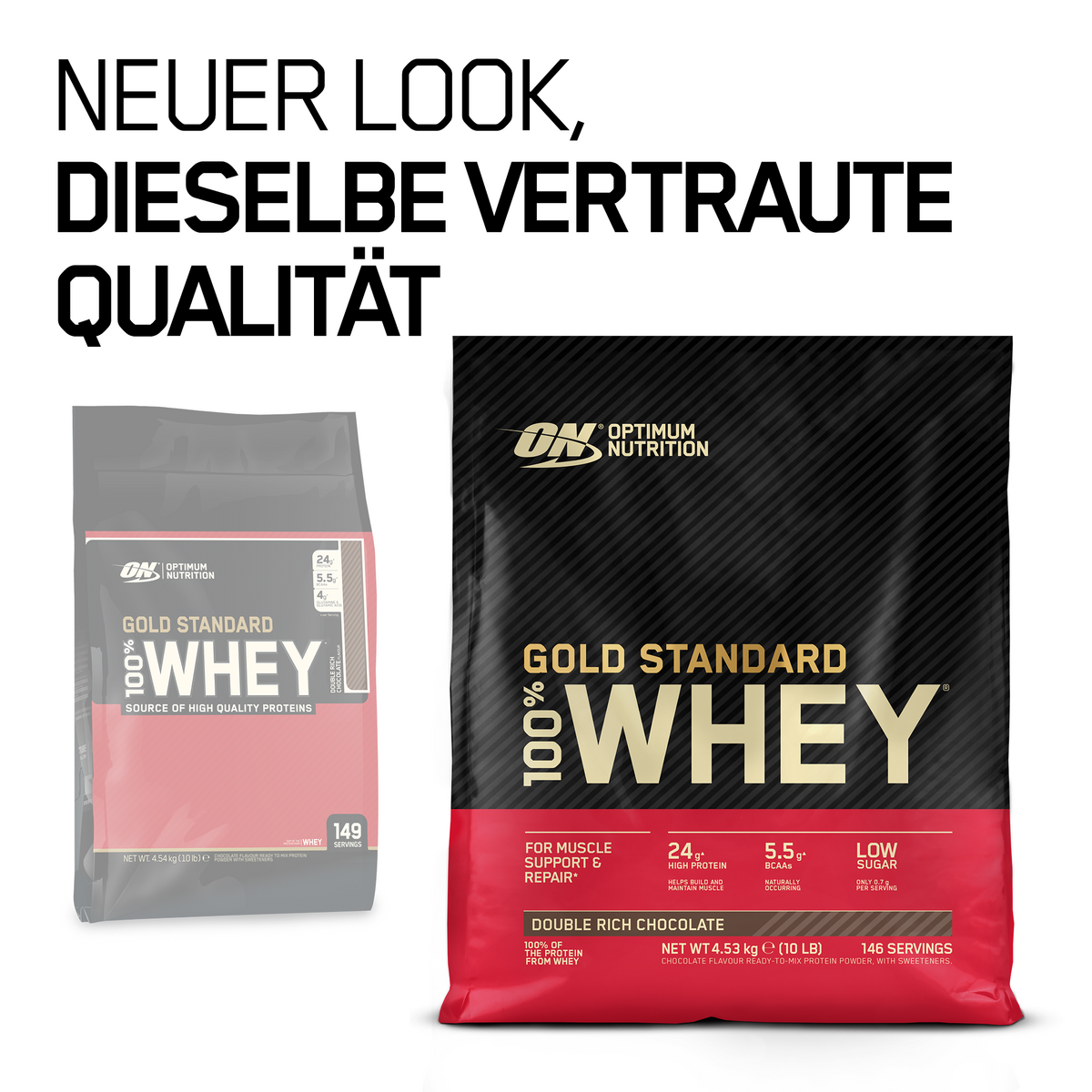 100% Whey Gold Standard (4530g) Double Rich Chocolate