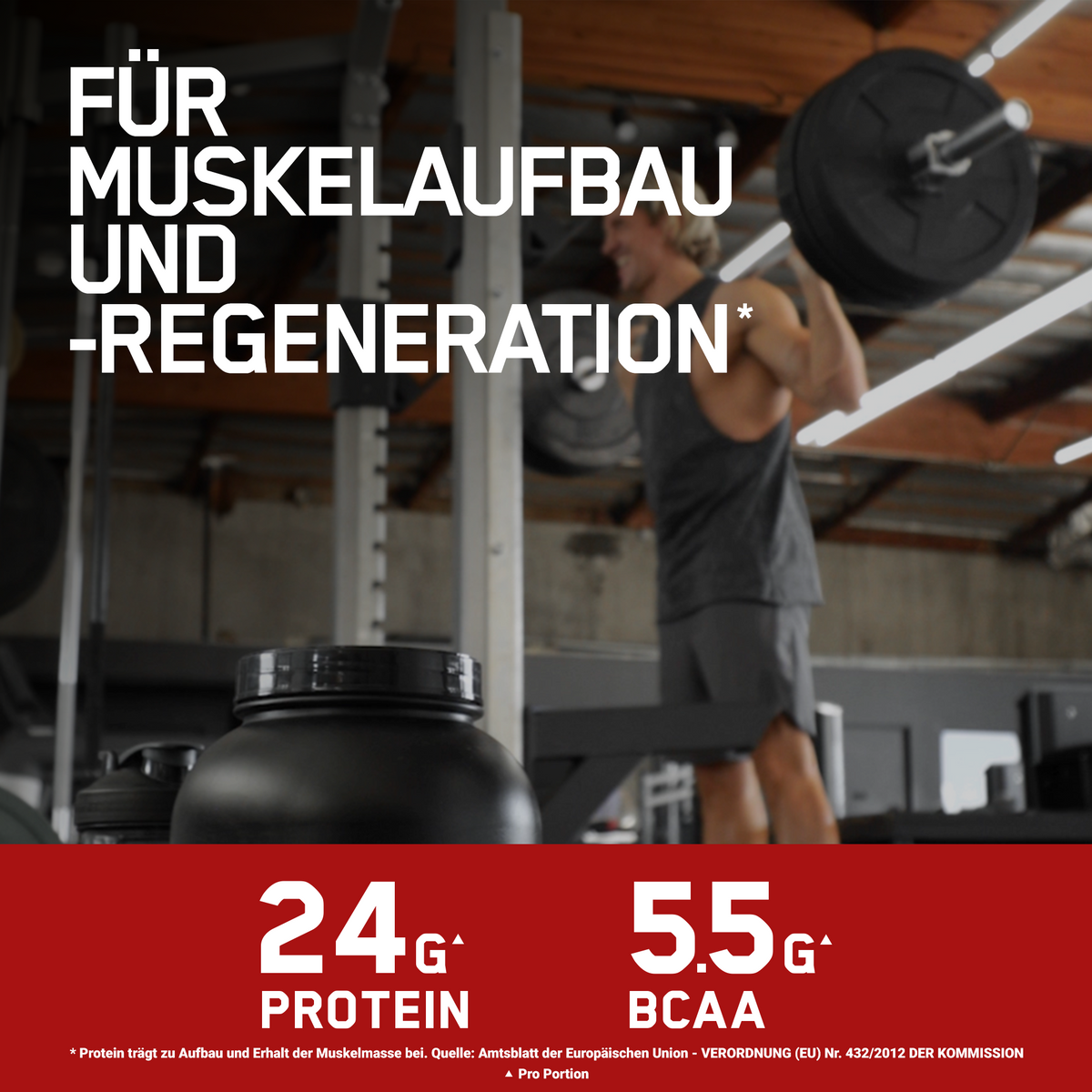 100% Whey Gold Standard (4530g) Erdbeere