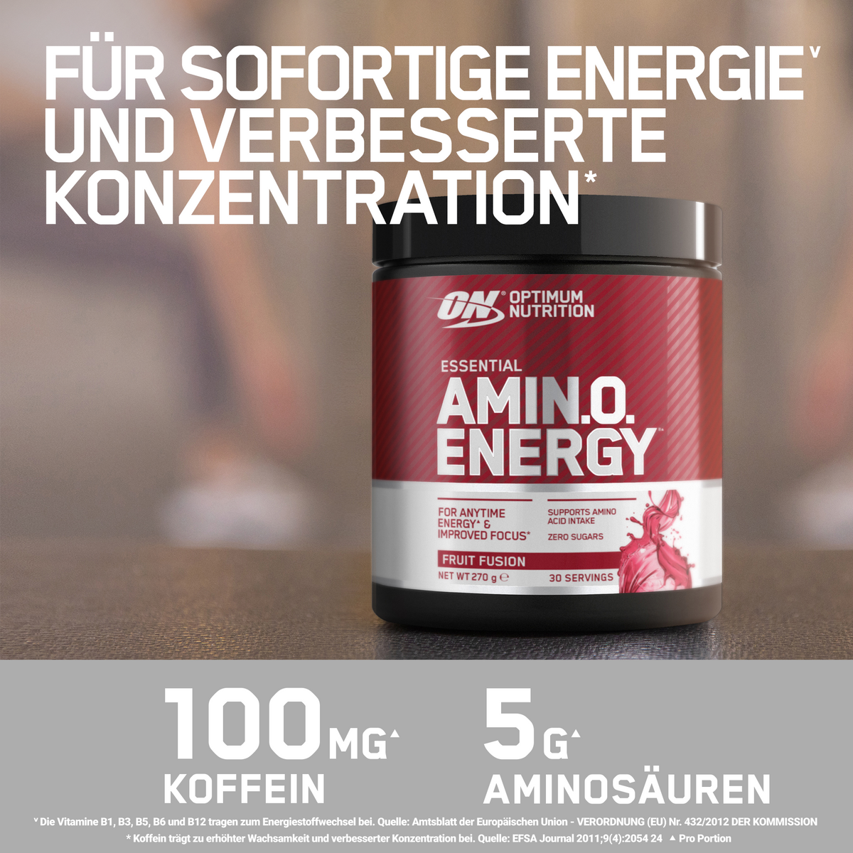 Amino Energy (270g) Lemon and Lime