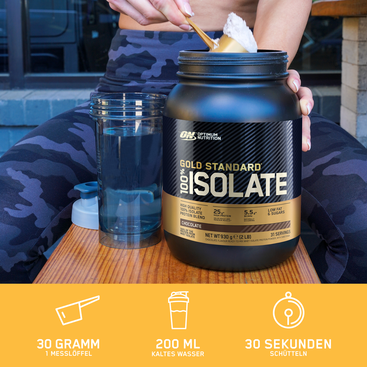 100% Gold Standard Isolate (930g) Vanilla