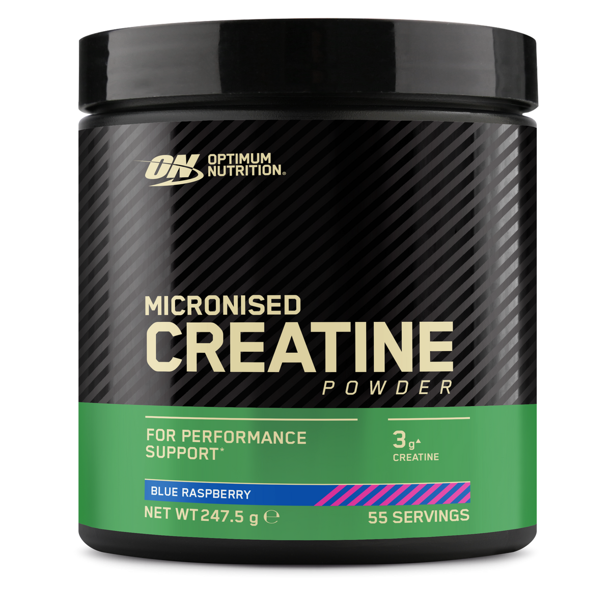 Micronised Creatine Powder Flavored (247g) Blue Raspberry