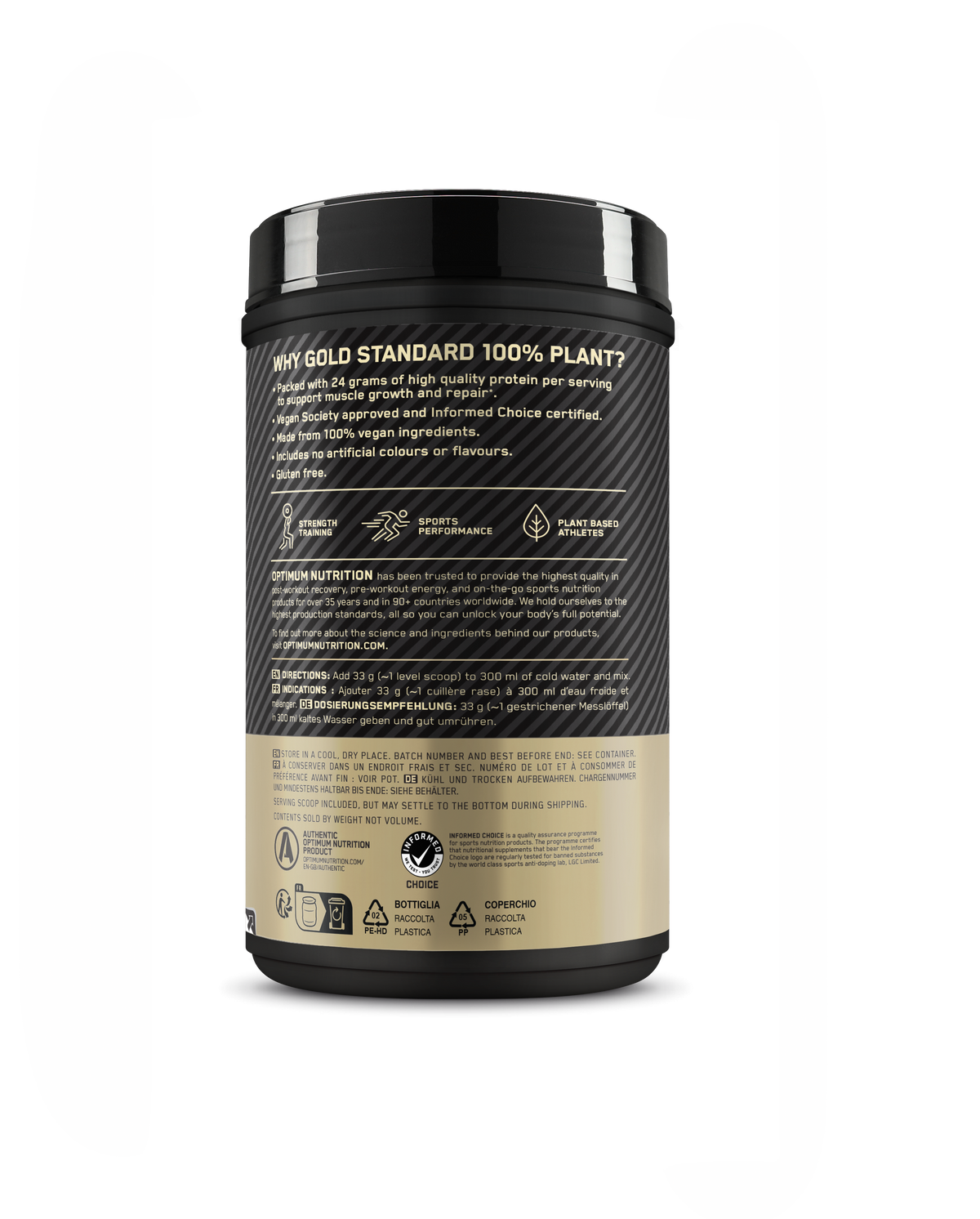 Gold Standard 100% Plant (684g) Vanilla