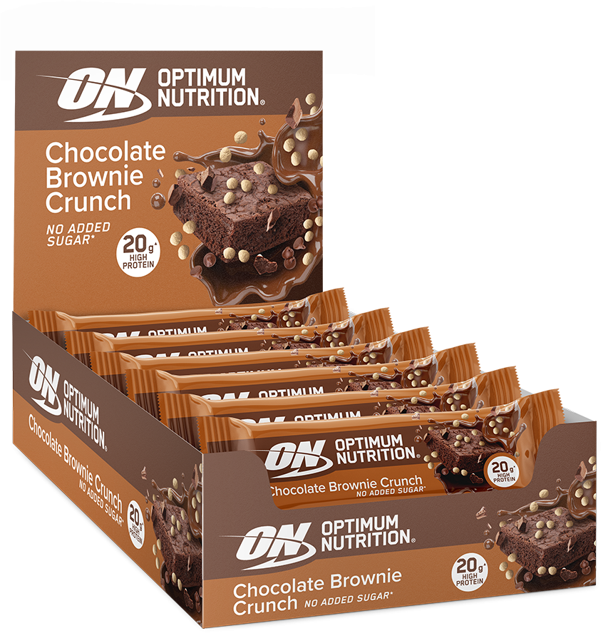 Crunch Protein Bar (10x65g) Chocolate Brownie