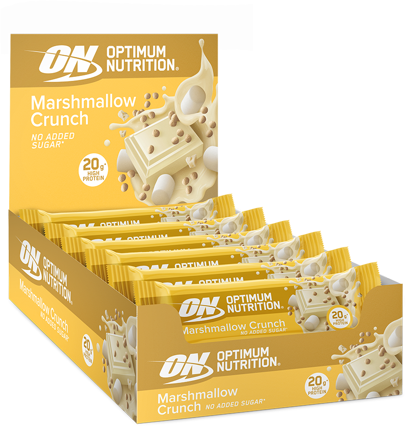 Crunch Protein Bar (10x65g) Marshmallow