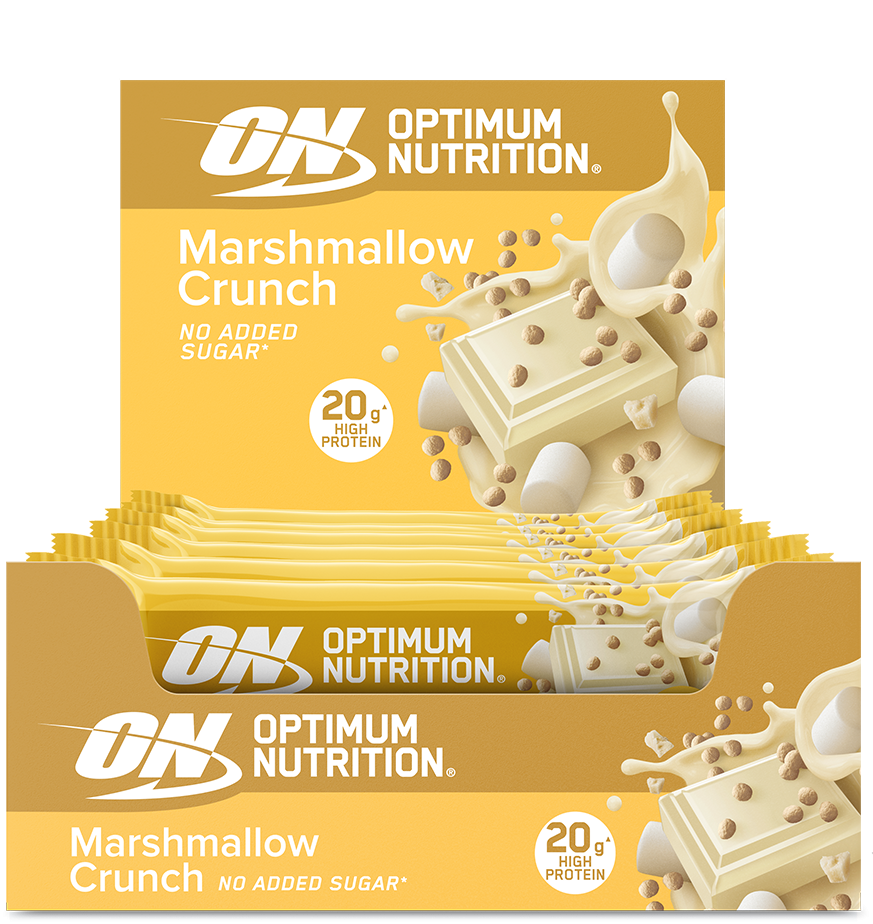 Crunch Protein Bar (10x65g) Marshmallow