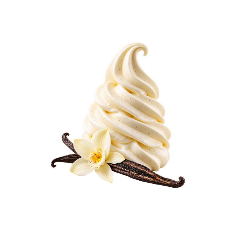 Vanilla soft ice cream