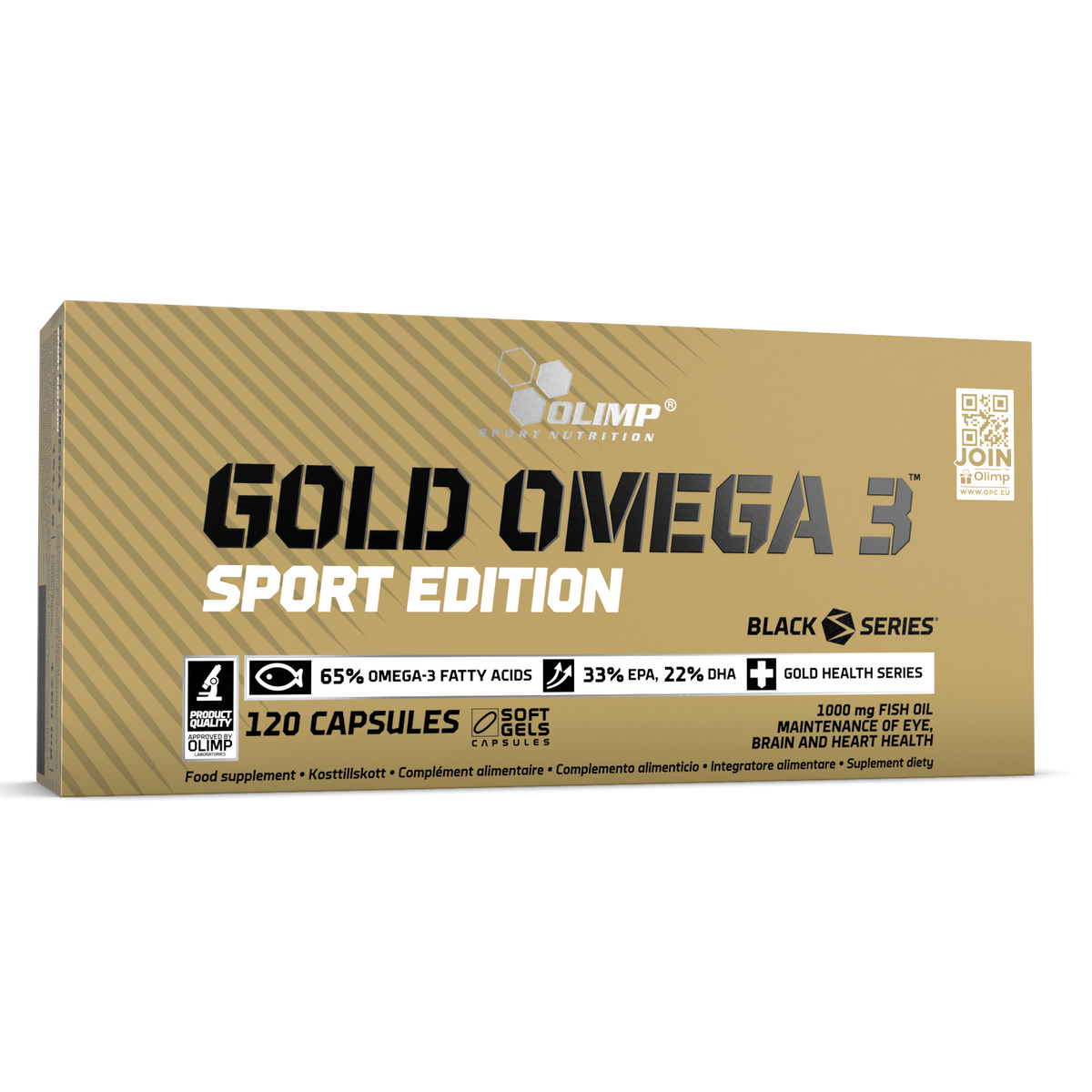 Gold Omega 3 Sport Edition (120 Stück) - Default Title