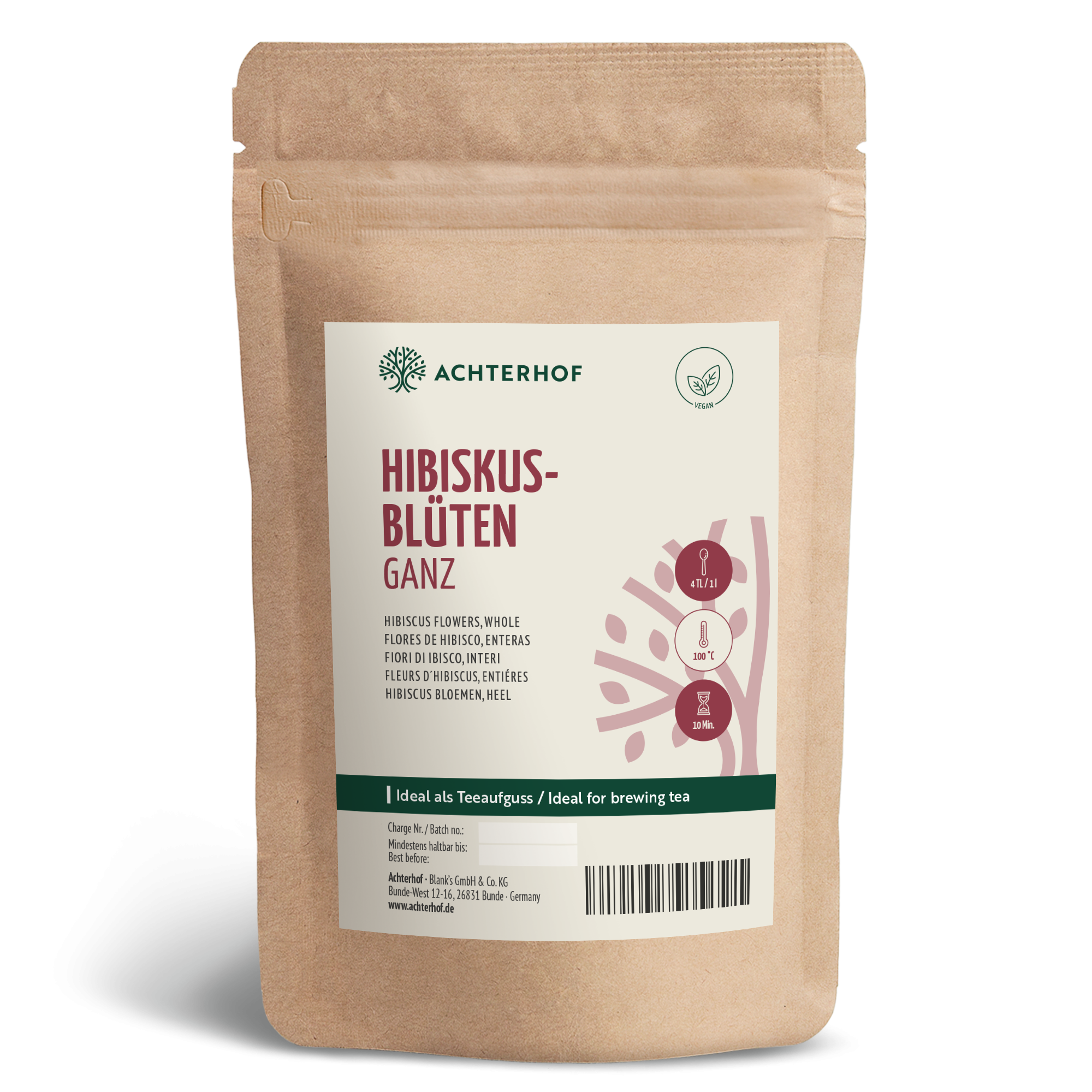 Hibiskusblüten ganz (1000g)
