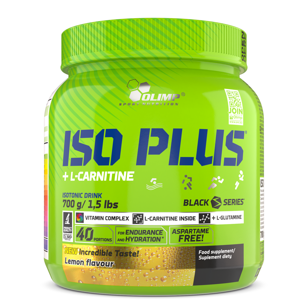 Iso Plus Powder (700g) - Lemon