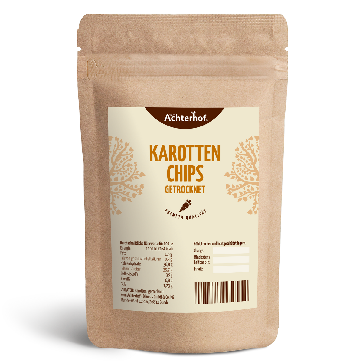 Karottenchips (1000g)