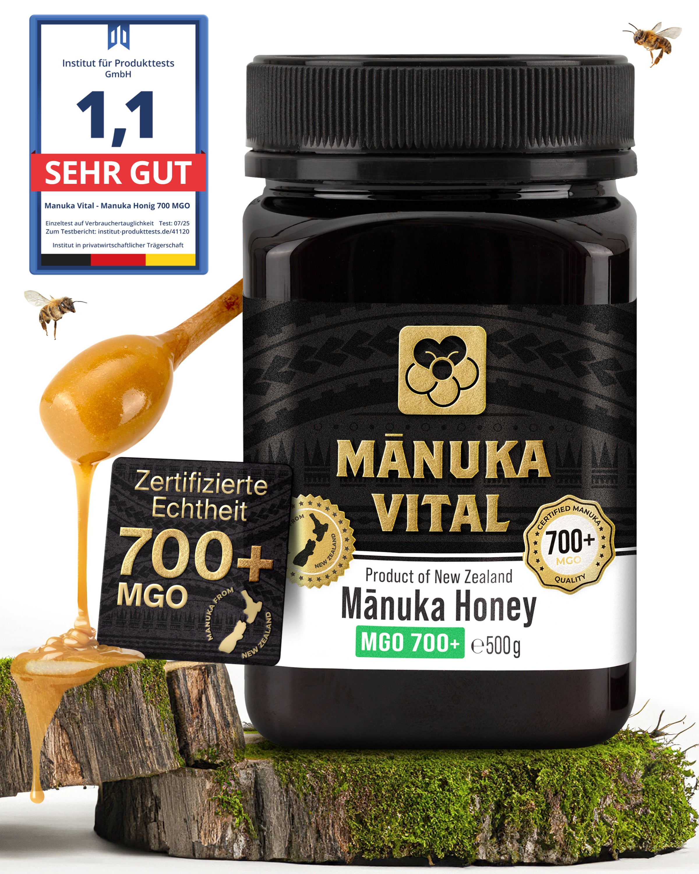aufbewahrung manuka honig Manuka Vital Honig MGO 700+ (500g)