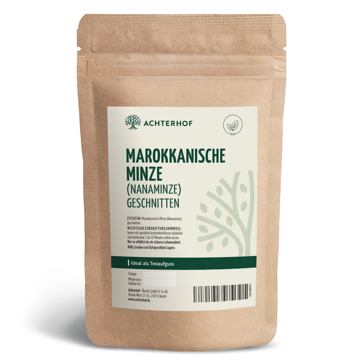 Marokkanische Minze geschnitten (1000g)