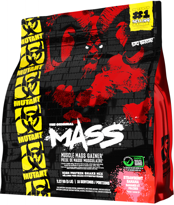 Mutant Mass (2200g) Strawberry Banana