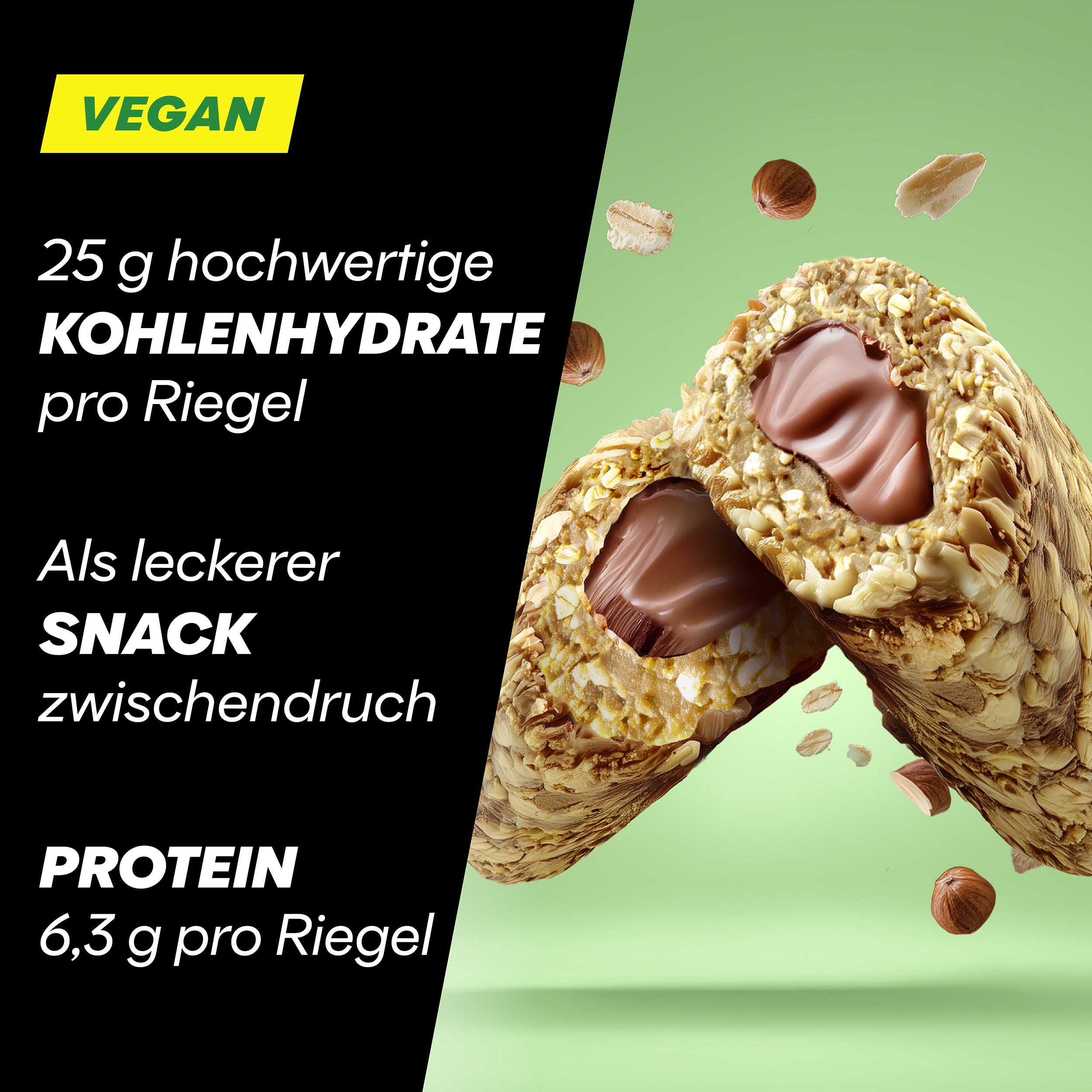Oat Energy (15x50g) Hazelnut Nougat