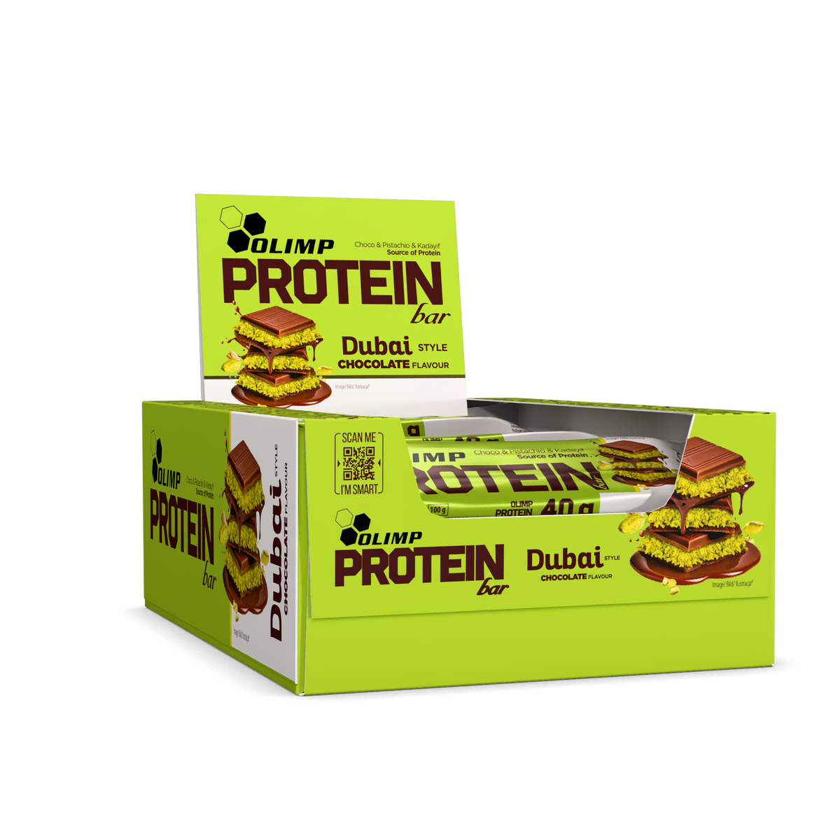 Protein Bar Dubai Style Chocolate (25x40g) Dubai Style Chocolate