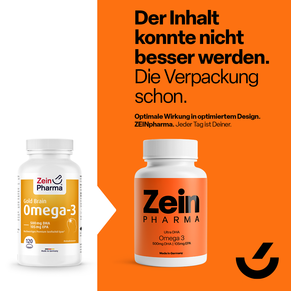 Omega 3 Gold - Brain Edition (120 Kapseln)
