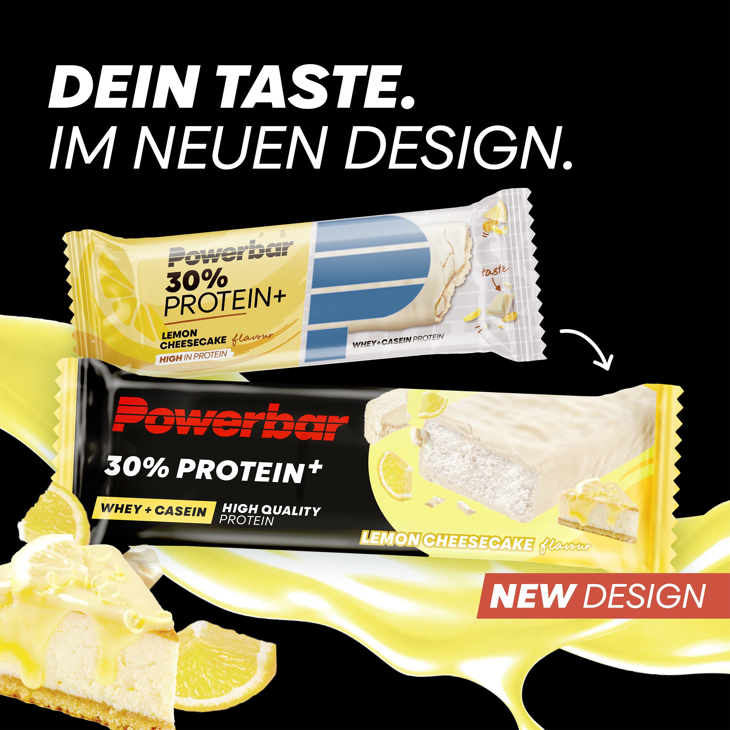 30% Protein+ Bar (15x55g) Lemon Cheesecake