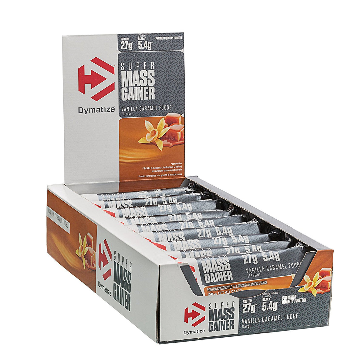 Super Mass Gainer Bar (10x90g) Vanilla Caramel Fudge